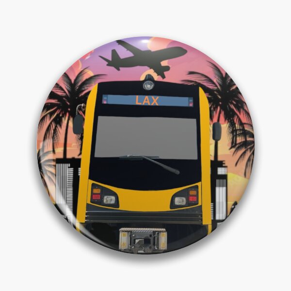 Item preview, Train to LAX designed and sold by Metro Fans productions Transit Shop.