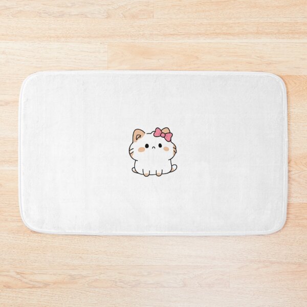 Item preview, Cute innocent cat with a bow designed and sold by Vibes-w-stars.