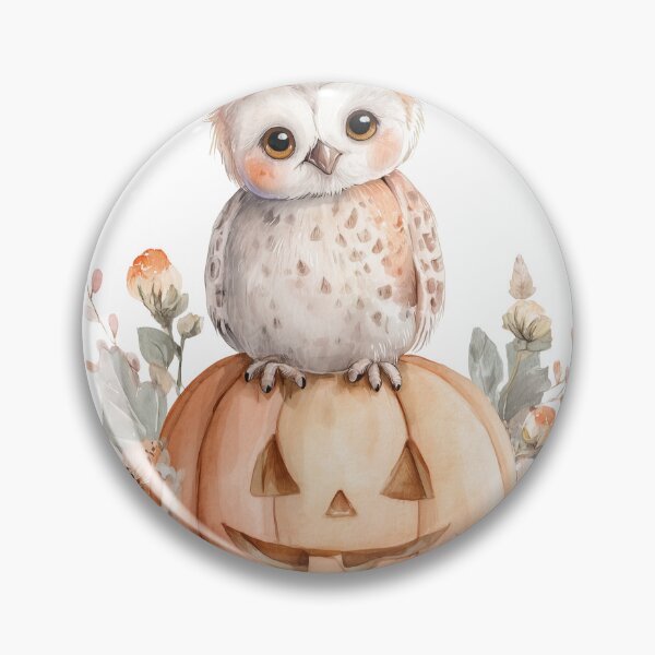 Item preview, Cute Owl on Pumpkin designed and sold by Shirtory.