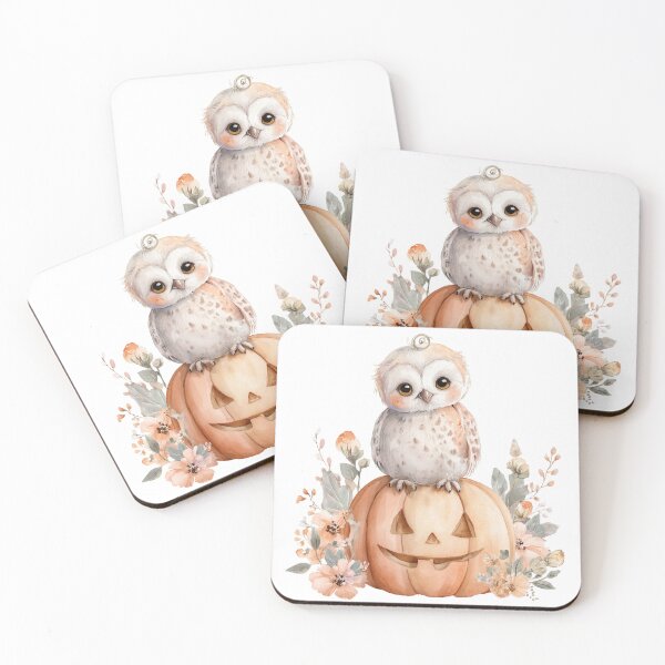 Item preview, Cute Owl on Pumpkin designed and sold by Shirtory.