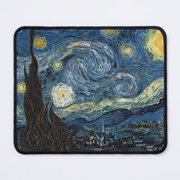 Item preview, The Starry Night Painting by Vincent van Gogh designed and sold by CristalleLisa.