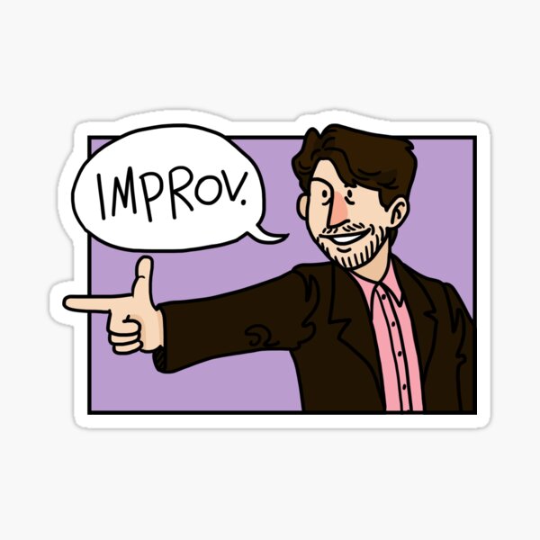 Item preview, IMPROV designed and sold by radiowave.