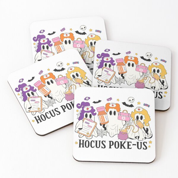 Item preview, Hocus Poke-us Witch Nurse Halloween, Medical Lab Tech Halloween, ER Crew, Spooky Health Professional, Hocus Poke-us designed and sold by toongstudio.
