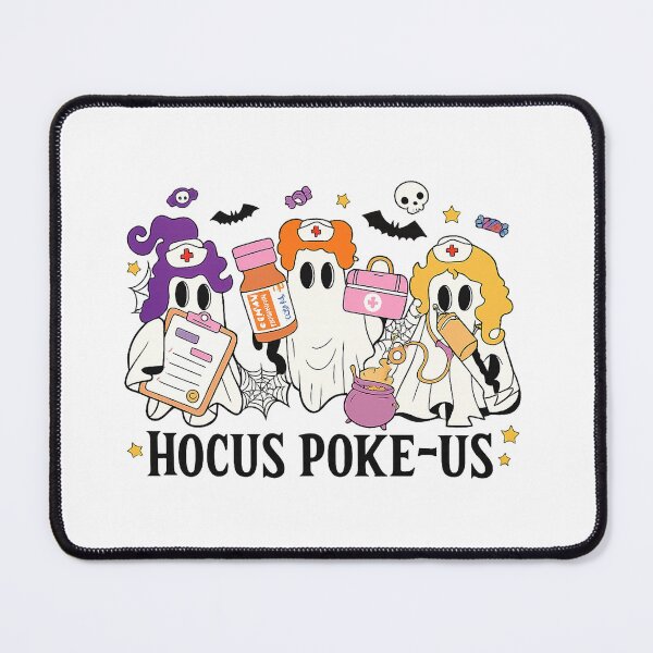 Item preview, Hocus Poke-us Witch Nurse Halloween, Medical Lab Tech Halloween, ER Crew, Spooky Health Professional, Hocus Poke-us designed and sold by toongstudio.