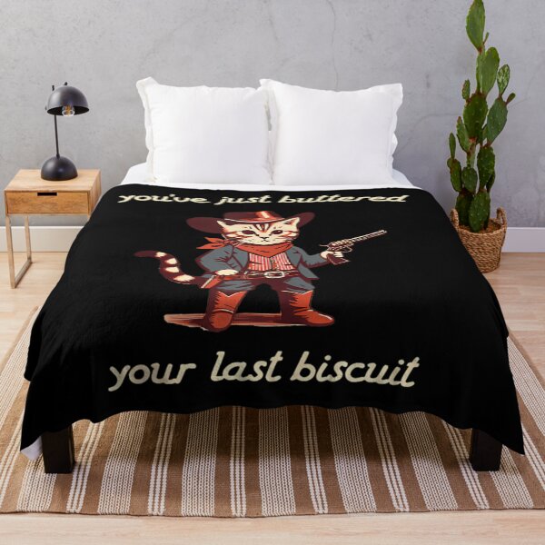 Item preview, You'Ve Just Buttered Your Last Biscuit Western Cat Cowboy designed and sold by HenryGunnarsson.