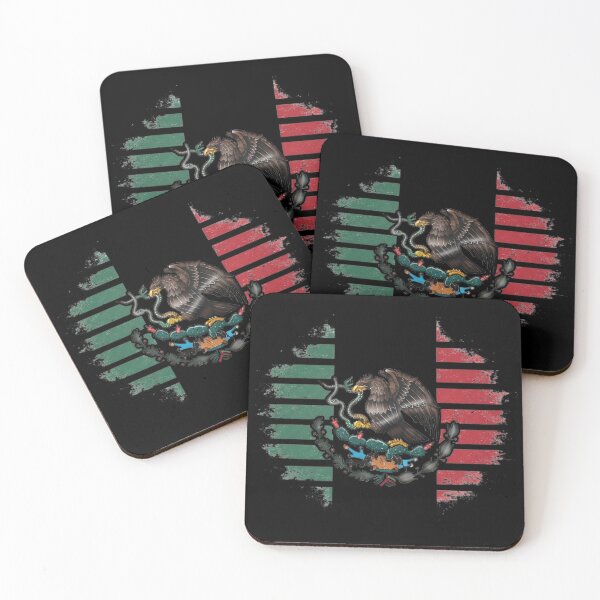 Item preview, Minimalist Mexican Eagle Flag Emblem Design designed and sold by Amelia Design.