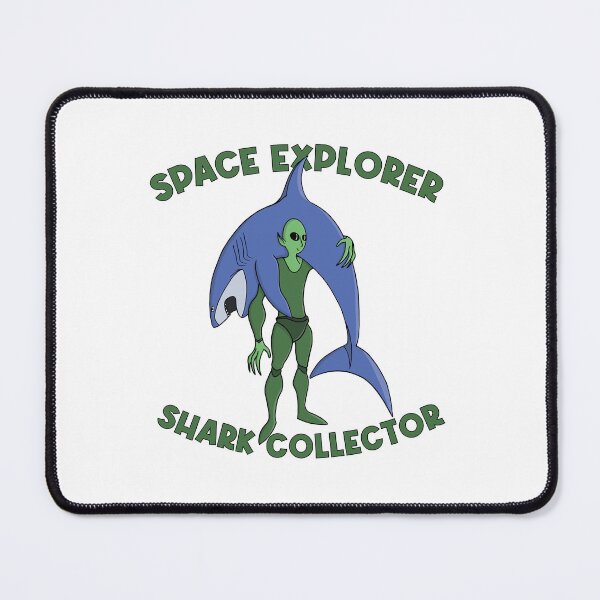 Item preview, Space explorer, shark collector designed and sold by shopdiego.