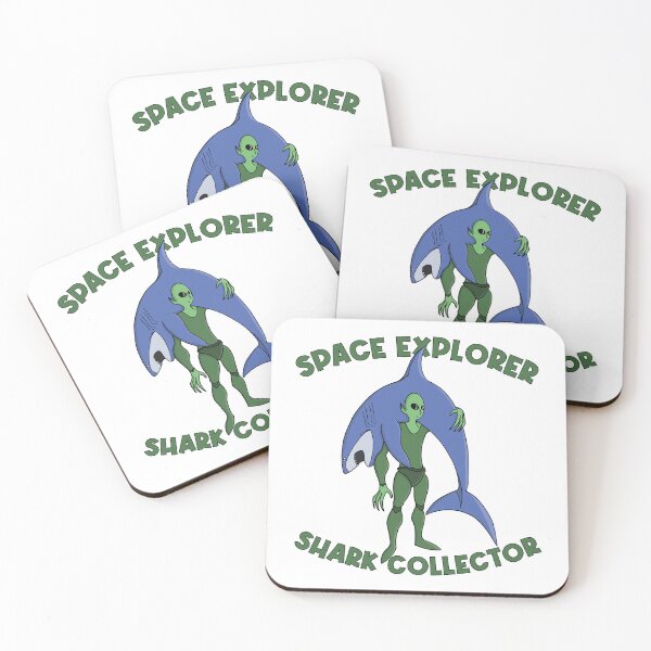 Item preview, Space explorer, shark collector designed and sold by shopdiego.