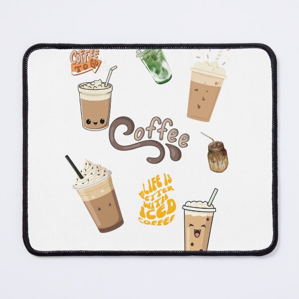Item preview, Cold Iced Latte Coffee Meme – Minimal Cute Design designed and sold by Bareradesigns.
