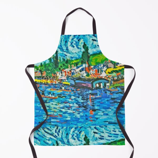 Item preview, Regatta at bougival (1905) by Maurice de Vlaminck; designed and sold by CristalleLisa.