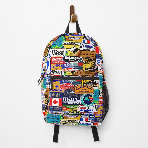 Item preview, All Former Formula 1 Teams Sticker Art designed and sold by San Studios Co..