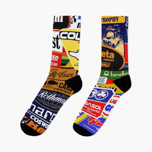 Item preview, All Former Formula 1 Teams Sticker Art designed and sold by San Studios Co..
