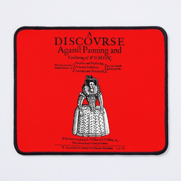 Item preview, 1616 Discourse Against Women, Witchcraft and Makeup designed and sold by Pixelchicken.
