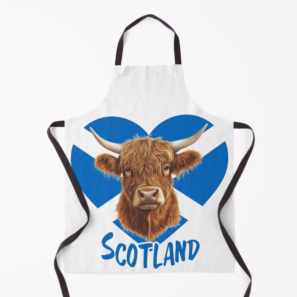 Item preview, Highland cow with heart – Scotland design for true fans designed and sold by pod24.