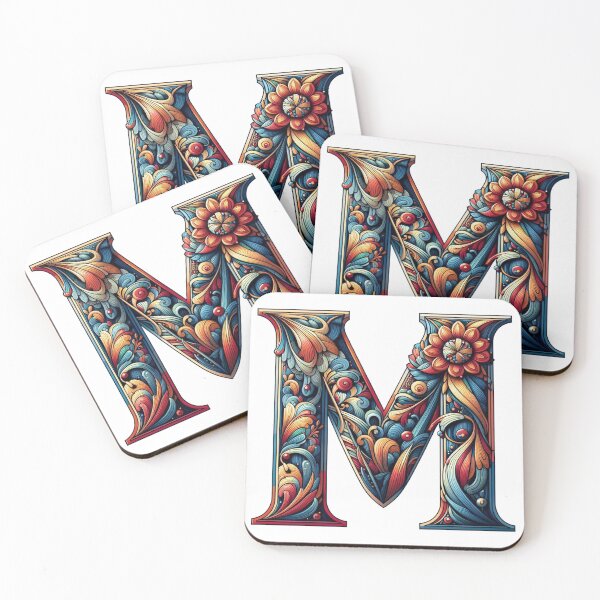 Item preview, Ornamental M – Elegant Decorative Letter designed and sold by El Hassan El omari.