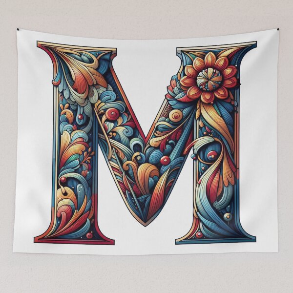 Item preview, Ornamental M – Elegant Decorative Letter designed and sold by El Hassan El omari.