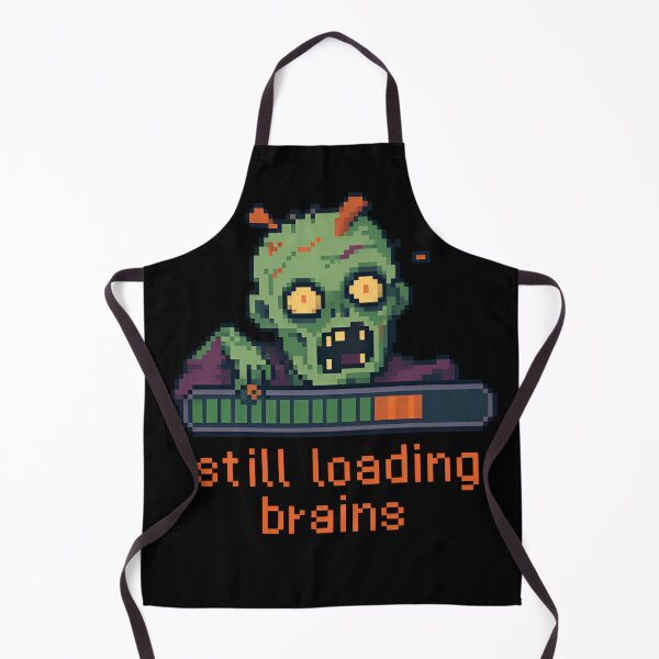 Item preview, funny games movie Funny Zombie Game Loading Brains designed and sold by Uglyandcute.