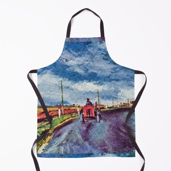 Item preview, The Red Tractor by Maurice de Vlaminck designed and sold by CristalleLisa.