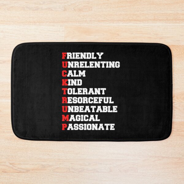 Item preview, Good qualities (Fuck Trump) designed and sold by remerasnerdas.