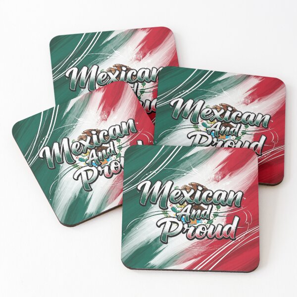 Item preview, Dynamic Mexican And Proud Flag Art designed and sold by Amelia Design.