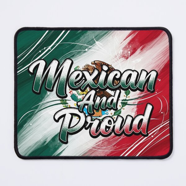 Item preview, Dynamic Mexican And Proud Flag Art designed and sold by Amelia Design.