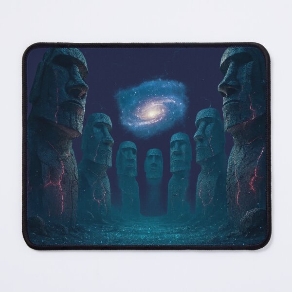 Item preview, EASTER ISLAND - Cosmic Sentinels - Ancient World designed and sold by CleverCulture.