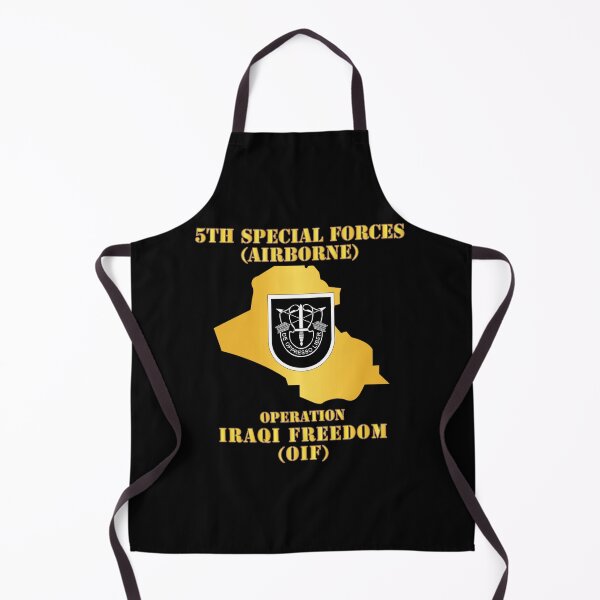 Item preview, Army - 5th SFG - OIF w Map designed and sold by Military Insignia Products.