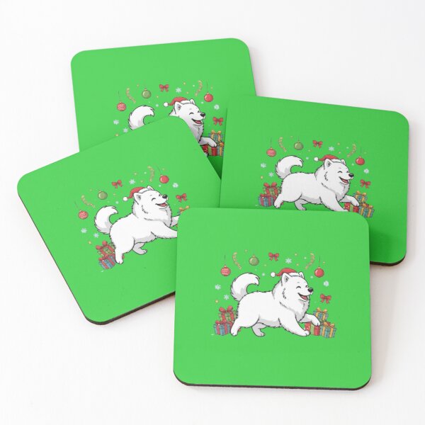Item preview, Christmas Samoyed Dog – Cute Holiday Gift Design ?? designed and sold by TANMIRET ⭐️⭐️⭐️⭐️⭐️.