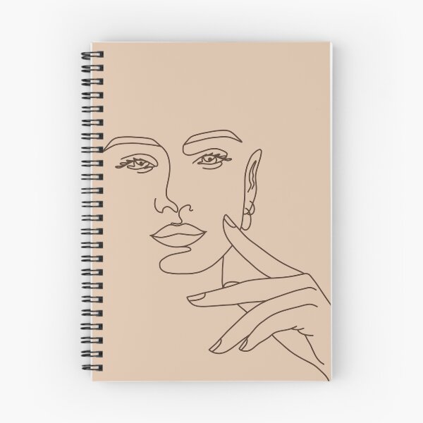 Item preview, Minimalist Line Art Portrait  designed and sold by karsne.