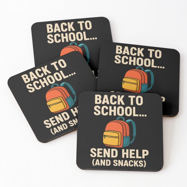 Item preview, Back to School… Send Help (and Snacks) designed and sold by BestTopSecret .