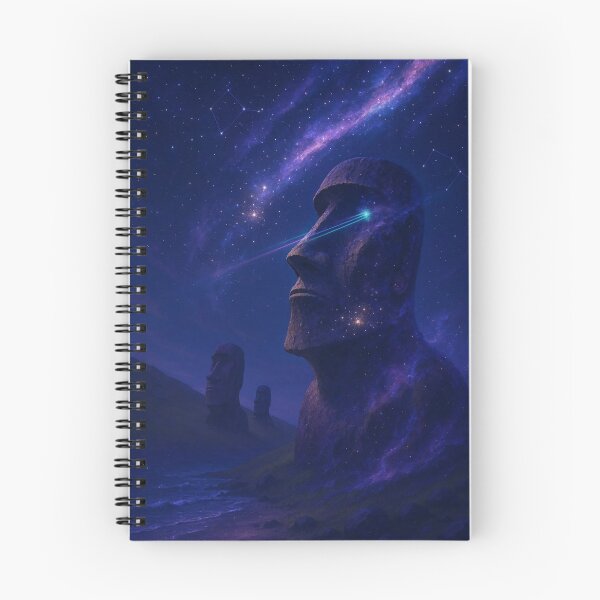 Item preview, Cosmic Sentinels - EASTER ISLAND  designed and sold by CleverCulture.