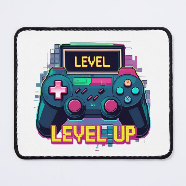 Artikelvorschau, Level-up-Gamer entworfen und verkauft von RisingWolfStudio.