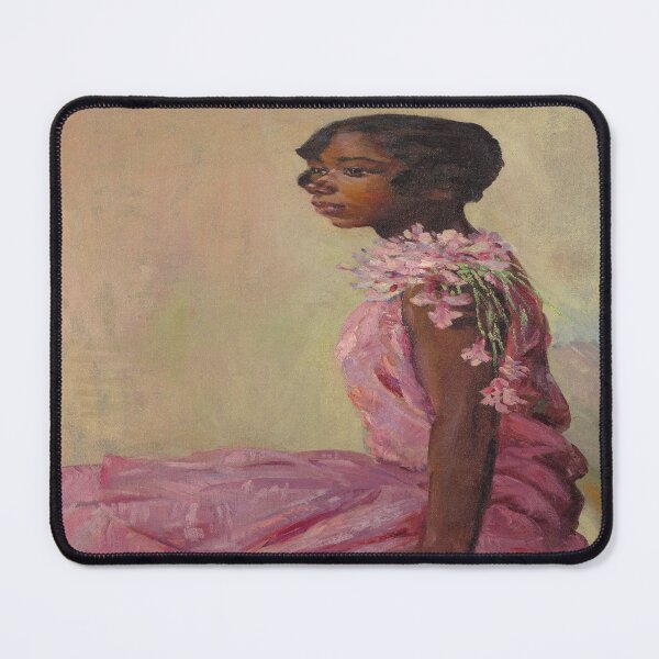 Item preview,  Pink Dress– Girl in Pink Dress – Laura Wheeler Waring ca. 1927 // Public Domain designed and sold by Vernissage-dart.