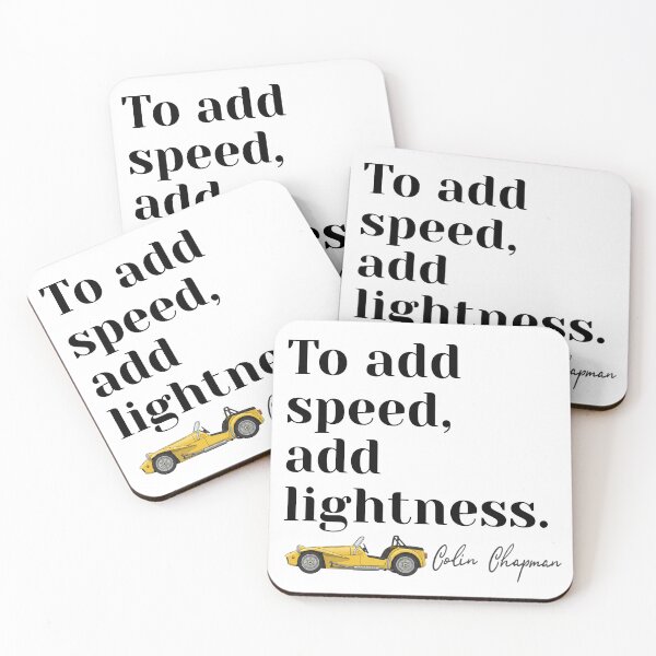 Item preview, Lotus Seven - Quote of Colin Chapman  designed and sold by Fuel-Shirts.