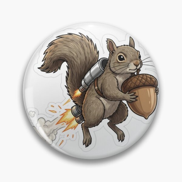 Item preview, Rocket squirrel designed and sold by Bonjouranoop.