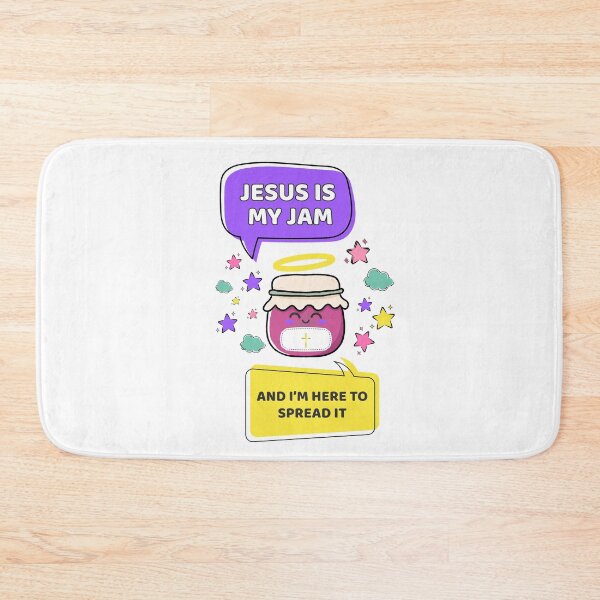 Item preview, Jesus is My Jam and I’m Here to Spread It designed and sold by MoodInInk.