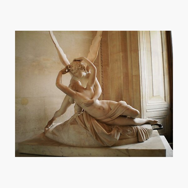 Cupid and Psyche Photographic Print