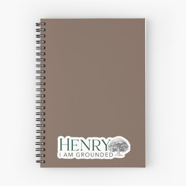 Item preview, Henry Name Sticker – “I Am Grounded” | Sturdy Oak Tree Design designed and sold by Thestudiosessionau.