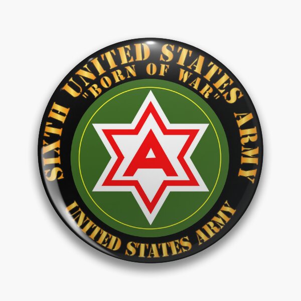 Item preview, Army - 6th United States Army - US Army designed and sold by Military Insignia Products.