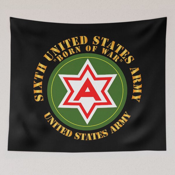 Item preview, Army - 6th United States Army - US Army designed and sold by Military Insignia Products.