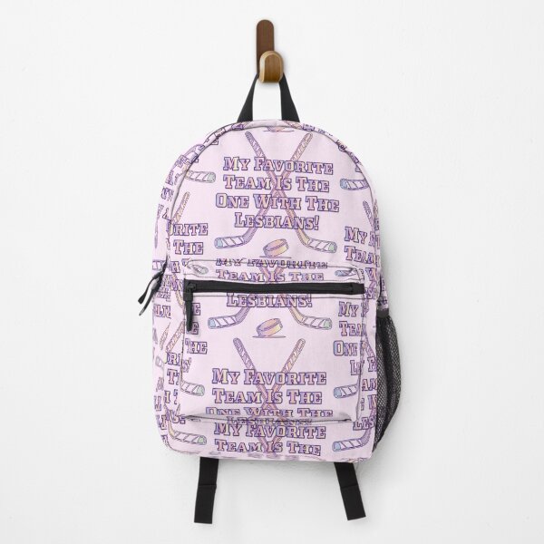Item preview, My Favorite Team Is The One With The Lesbians - Women's Hockey Edition designed and sold by Uniq1.Arts.