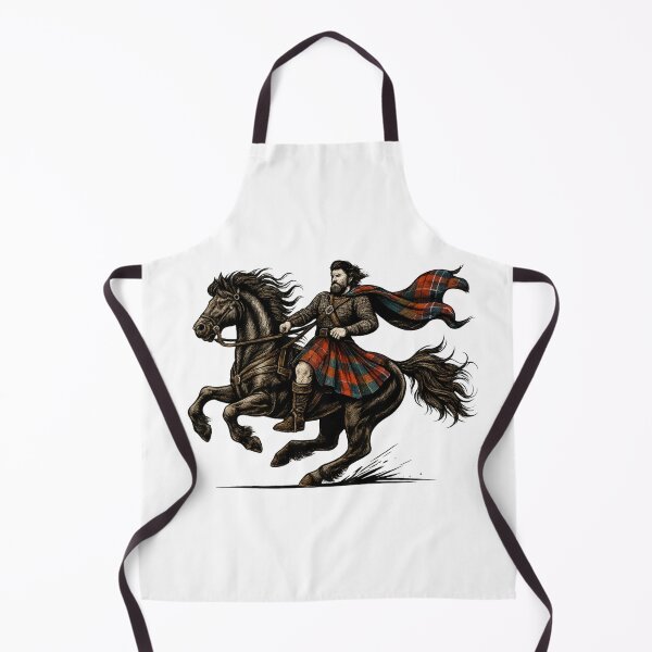 Item preview, Scottish Highland Warrior on Horseback designed and sold by CelticSoulShop.