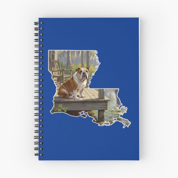 Item preview, Bulldog on the Porch in Louisiana designed and sold by Douglas-Depot.