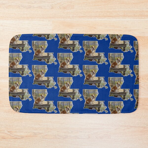 Item preview, Bulldog on the Porch in Louisiana designed and sold by Douglas-Depot.