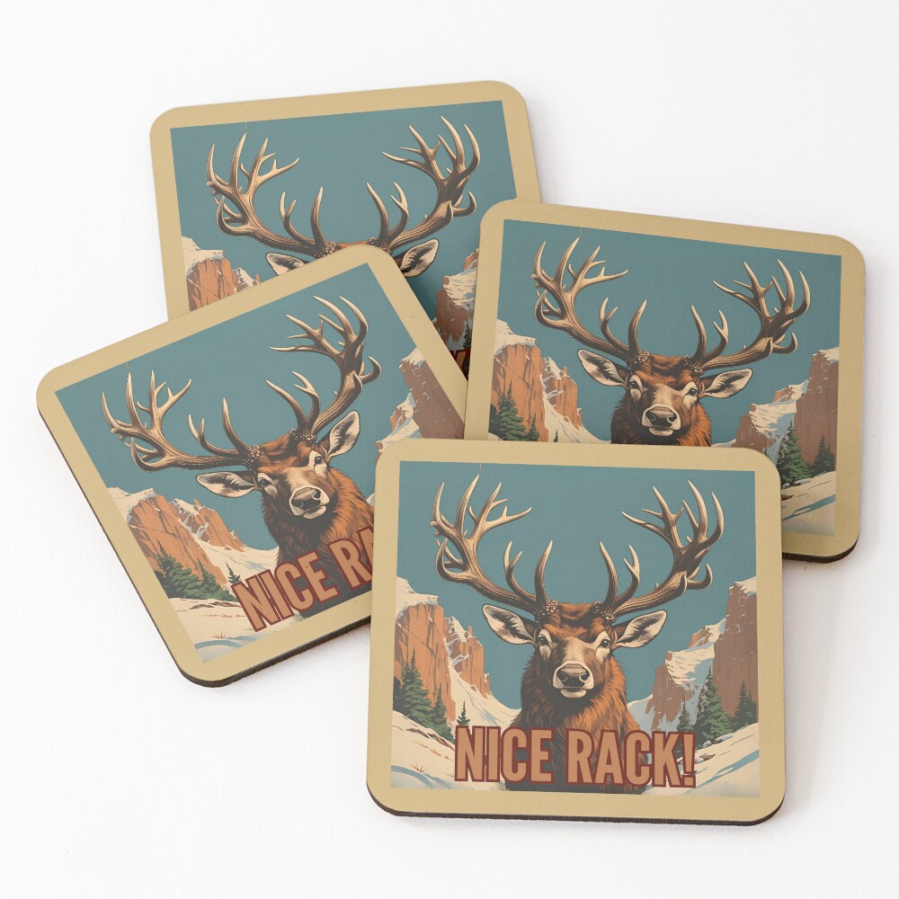 Item preview, Coasters (Set of 4) designed and sold by NicMacTees.