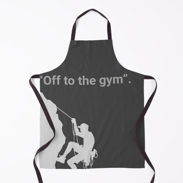 Item preview, Off to the gym! Climbing adventure design T Shirt dark version designed and sold by If a tree falls.