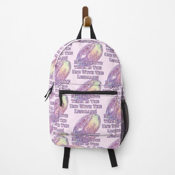 Item preview, My Favorite Team Is The One With The Lesbians - Women's Rugby Edition designed and sold by Uniq1.Arts.