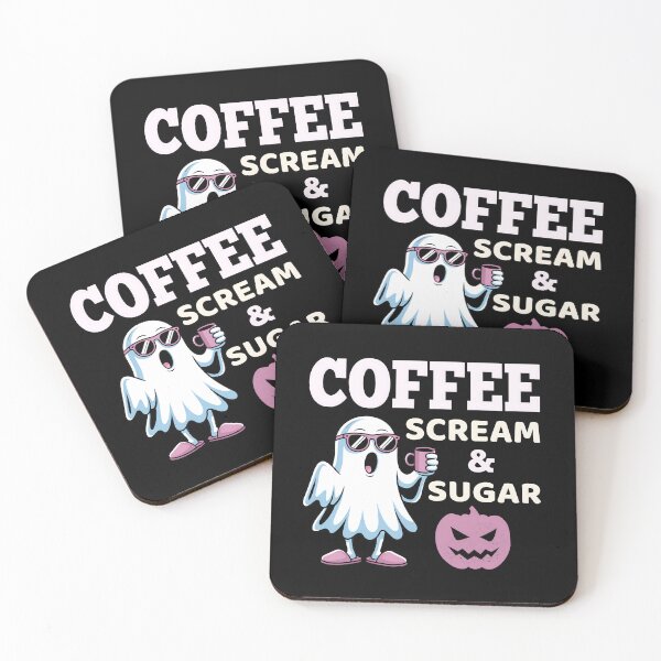 Item preview, COFFEE SCREAM & SUGAR designed and sold by fetch-it-studio.