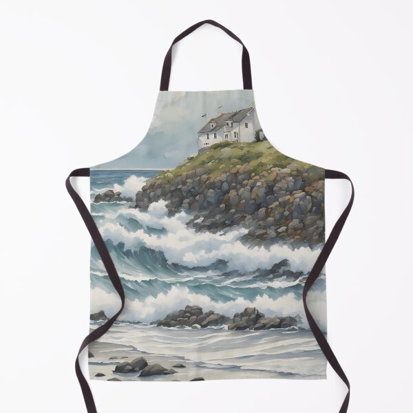 Item preview, Cornish brave waves & sea breeze view from the foreshore designed and sold by Ponted.