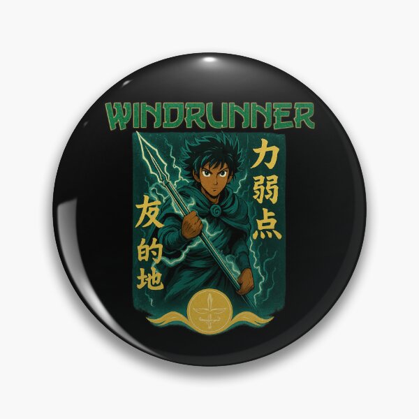 Item preview, Stormlight Windrunner – Anime Warrior Parody designed and sold by EmersionPrints.